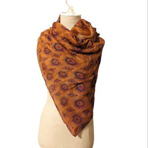 NWT Scarf Front Row Society Insignia Loop Boho Infinity Oana Soare Nordstrom